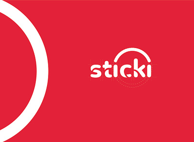 Sticky Branding Concept lettermark logo logo minimal lettermark sticky sticky logo concept
