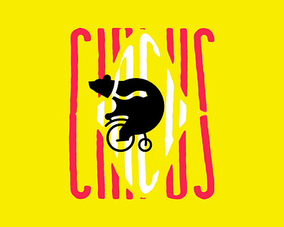 Logo animation. Circus 2d graphics animation branding circus design graphic design logo motion graphics typography