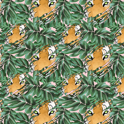 Tiger Eyes repeat pattern repeating pattern seamless pattern surface pattern designer surfacedesign textile pattern