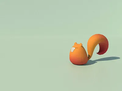 Squirrel animation 3d animal animation animation first maya squirrel