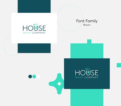 House Wash Company design facebook illustration logo ui ui design ux design web web design website design