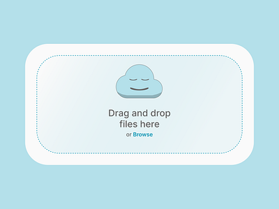 Daily UI Challenge 031- File Upload 031 challenge dailyui desktop drag and drop dribbble ui