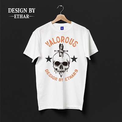 Skull Tshirt design