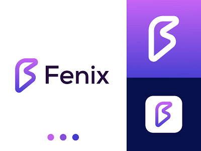 Fenix logo brand brand design brand icon brand identity brand mark branding branding designer icon letter f logo logo design logo designer logos mark modern logo simple symbol visual identity