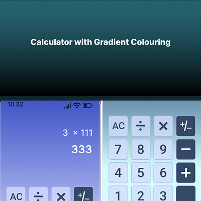 Simple Calculator adobe app branddesign design figma productdesign productdesigner typography ui uiux ux