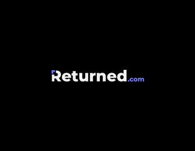Returned Logo Design design elegant logo logo design minimal logo professional return return logo returned logo