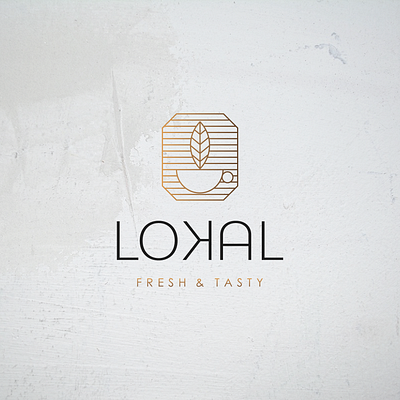 LOKAL - LOGO DESIGN branding design graphic design logo typography vector