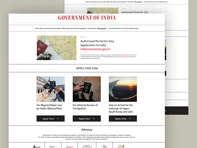 VISA design minimal minimalist ui