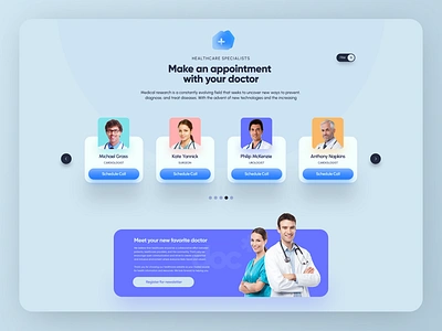 MyHealth website 3d design glassmorphism graphic design health healthcare icons kraków light medical minimal poland soft typography ui ux vector website