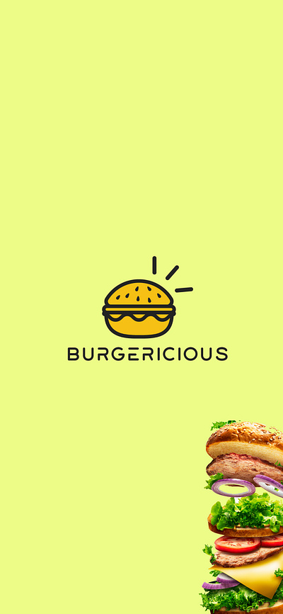 burgericious app design app design design graphic design ui ui design uiux