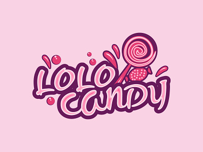 Candy Company Logo | Modern Logo brand branding candy design graphic graphic design illustration logo mascot typography vector