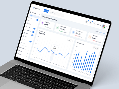 eCommerce Dashboard admin dashboard admin pannel admin pannel dashboard clean design dashboard dashboard design ecommerce dashboard ecommerce website saas ui ux visual design web app