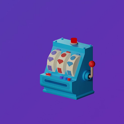 Slot Machine 3d animation motion graphics