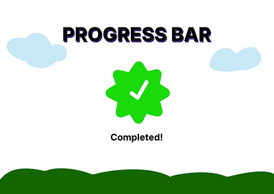 Progress Bar animation branding challenge dailyui design figchallenge interaction design loading progress bar typography ui ux vector