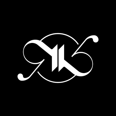 AK Initial Logo | A&K Monogram Design ak branding design emblem graphic design illustration insignia logo logo | ak monogram design logotype mirrored logo symbol typography vector