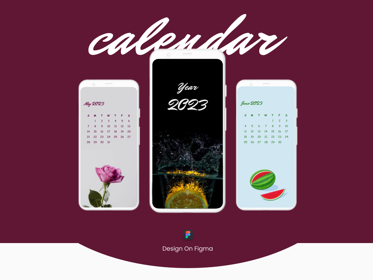 Calendar Minimalist Calendar App by Zia Ur Rehman on Dribbble
