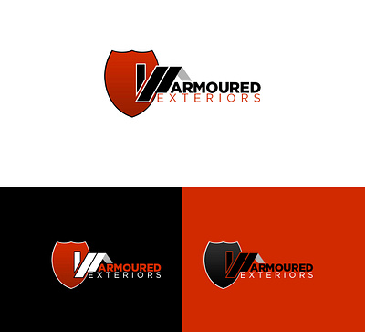 Armoured Exterior - Logo graphic design logo vector