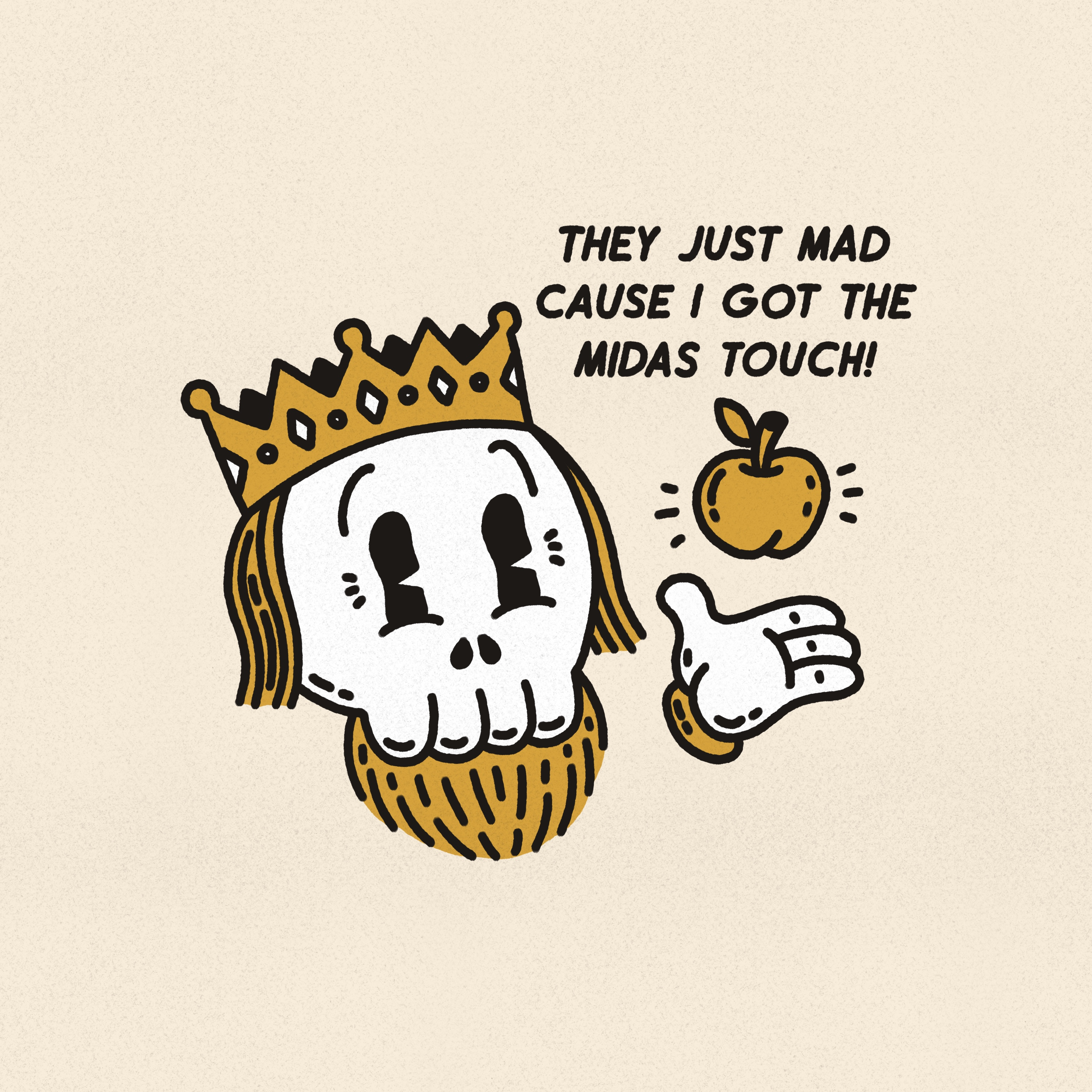 Midas Touch branding california design graphic design illustration logo west coast