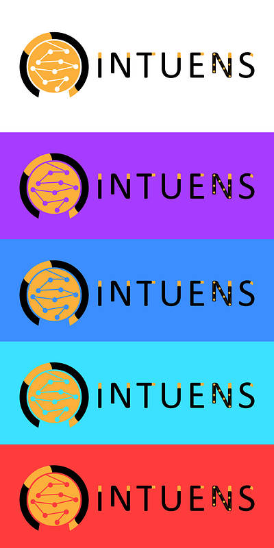 One of my logo designs (INTUENS) adobe adobe illustrator branding intuens logo logo design