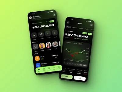 Crypto Wallet app UI app design bitcoin app coinbass app ui crypto crypto wallet ios crypto app