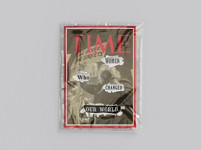 Time Magazine Centennial Edition 1920 adobe illustrator adobe photoshop design graphic design illustration magazine cover newsprint time magazine