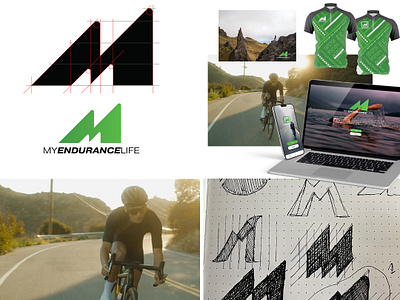 My Endurance Life logo design and branding brand design branding branding design endurance endurance life endurancerace graphic design logo logo design
