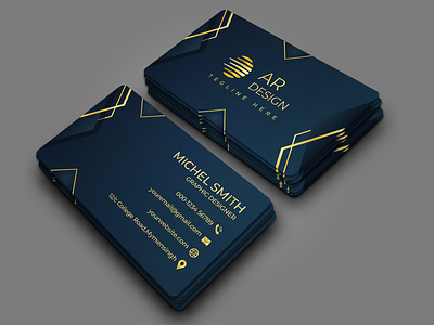 Luxury Business Card business card card design luxury business card minimallist business card simple business card visiting card design