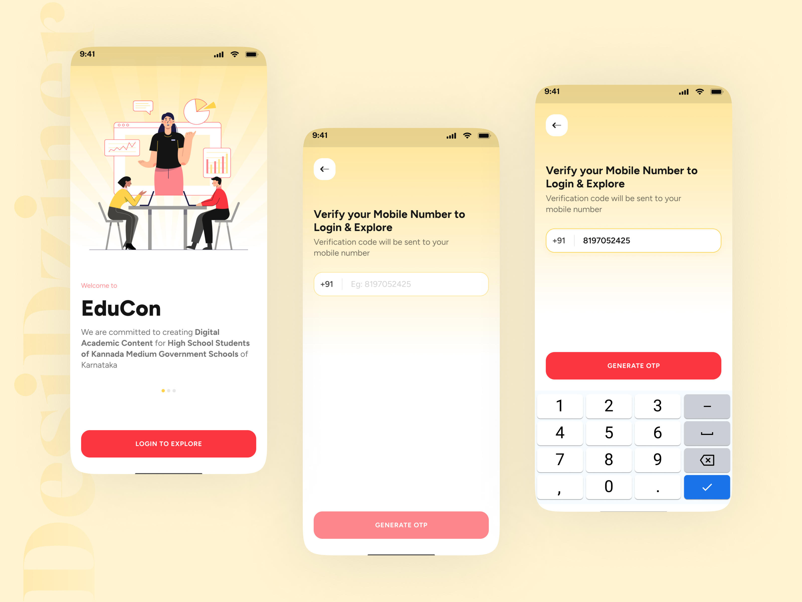 Example of Mobile App Design And Re Design