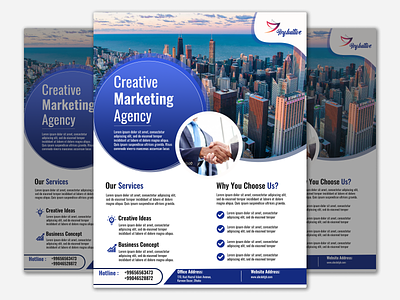 Flyer design business business flyer corporate flyer design design easy flyer figma flyer flyer design graphic design office office flyer photoshop simple flyer simple flyer design ui