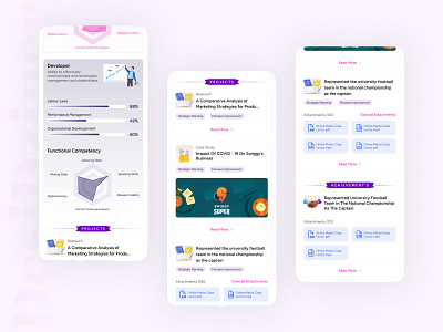 Portfolio Profile Page UI Inspiration clean ui data driven design portfolio profile profile ui trending ui inspiration uiux design