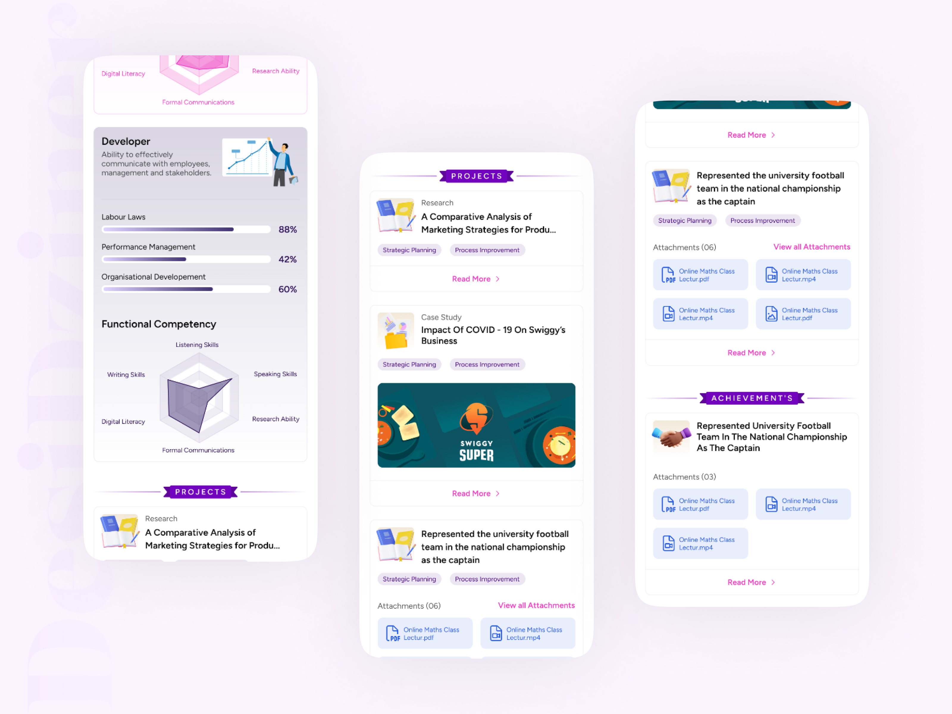Example of Mobile App Design And Re Design