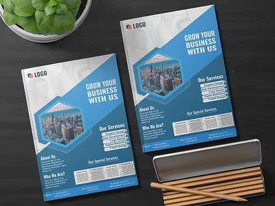 Flyer design branding business flyer corporate corporate flyer design easy flyer figma flyer flyer design graphic design illustration office office flyer photoshop product design simple flyer simple flyer design ui