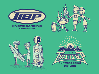 Layouts for TIBP streetwear apparel design art branding design graphic design illustration layouts logo t shirts vector
