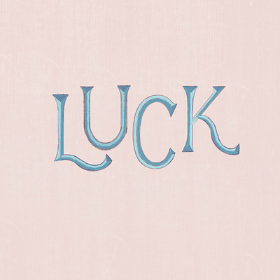 Good Luck design graphic design hand lettering illustration lettering procreate typography