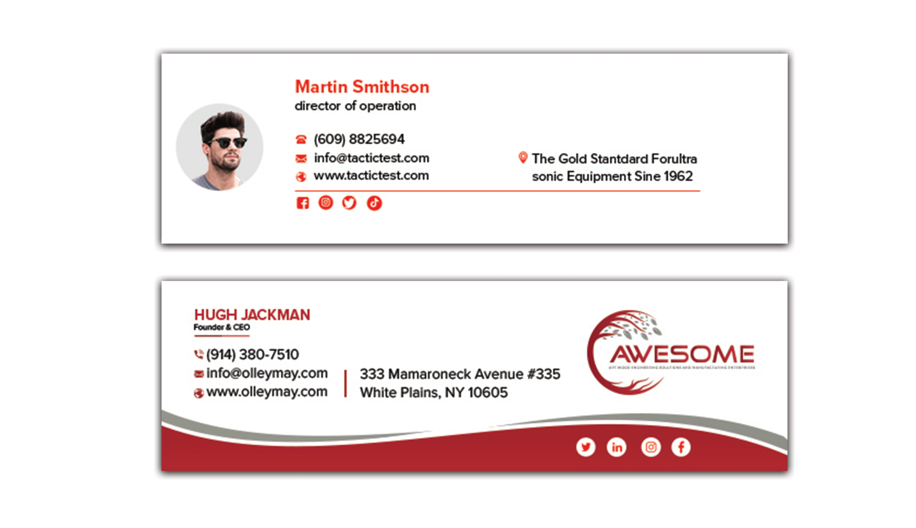 Corporates Email Signature graphic design