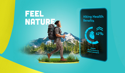 Feel Nature graphic design ui