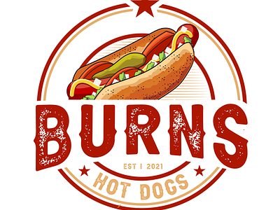 Hot Doge restaurant logo 3d branding branding logo bread logo buns logo burger logo design food logo graphic design hotdog logo illustration logo restaurant logo typography ui ux vector