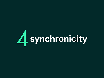 4synchronicity branding logo