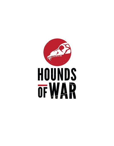 Hounds of War Rulebook, Mk. II graphic design illustration layout logo typography