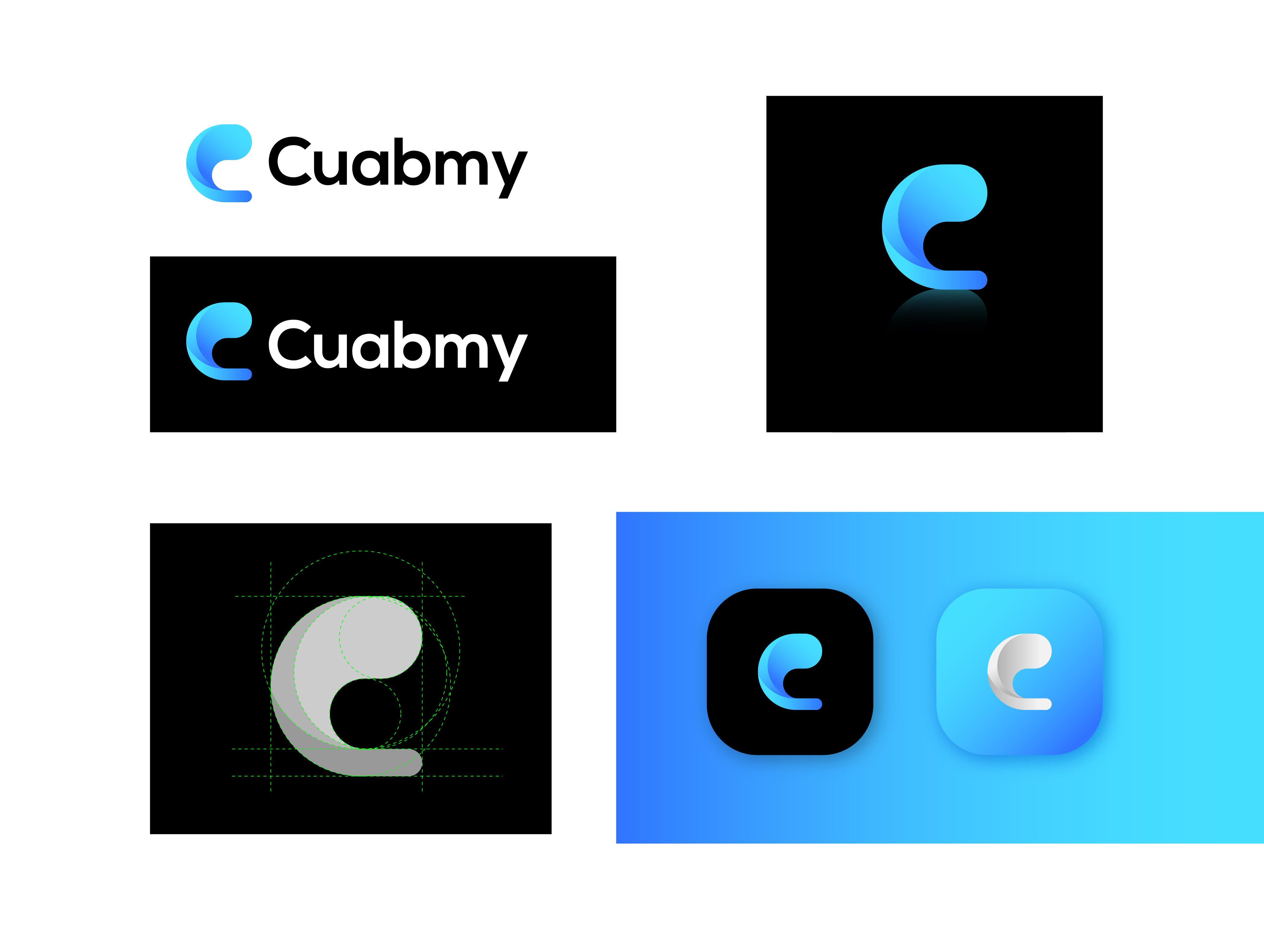Cuabmy Logo Design Project alphabet branding branding identity c c letter design graphic design letter mark logo logo design logotype text lgoo vector