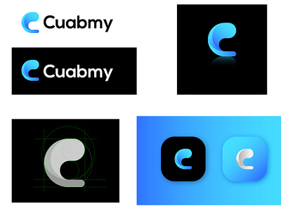 Cuabmy Logo Design Project alphabet branding branding identity c c letter design graphic design letter mark logo logo design logotype text lgoo vector