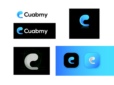Cuabmy Logo Design Project alphabet branding branding identity c c letter design graphic design letter mark logo logo design logotype text lgoo vector