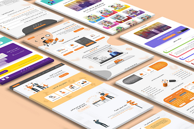 Capsul Academy landing page academy agency campaign copywriting design english academy feature graphic graphic design illustration kids landing page method price table responsive teach teachers ui uiux ux