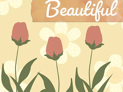 Life Is Beautiful illustration adobe illustrator digital art graphic design illustration inspirational photoshop poster