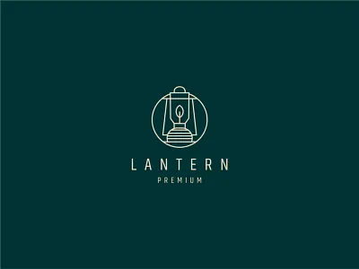 Lantern line art logo 3d animation app branding business design graphic design illustration logo ui