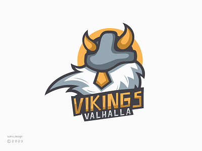 Vikings Valhalla Logo Design... branding design graphic design icon logo minimal vector