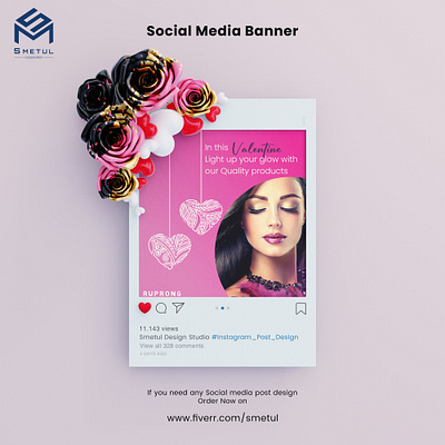 Instagram Post Design. 3d animation banner branding graphic design illustration minimal motion graphics social media