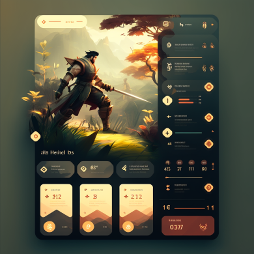 UIUX Game Fighting v.1 by Satria Adhi Pradana on Dribbble