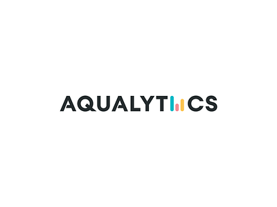 Aqualytics Brand aqualytics aquarium branding logo ocean