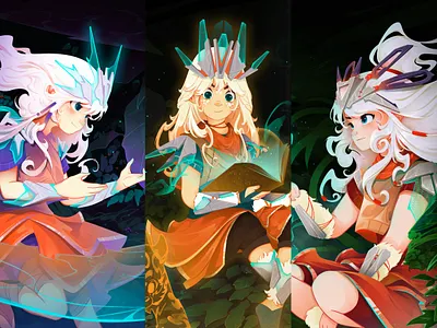 the book of vivere animation character concept art design digital illustration digitalart illustration illustrator nft website